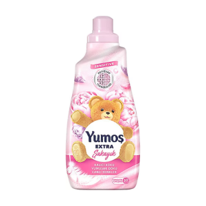 Yumos Fabric Softener, Peony Scent, Sensitive, 1.44 Liters