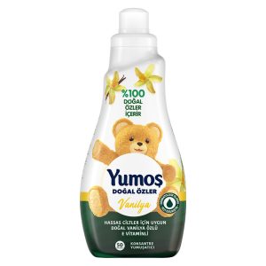 Yumos Fabric Softener, Natural Extracts, Extra Vanilla, 1.20 Liters