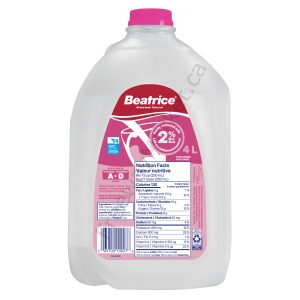 Beatrice, 2% Partly Skimmed Milk, 4L